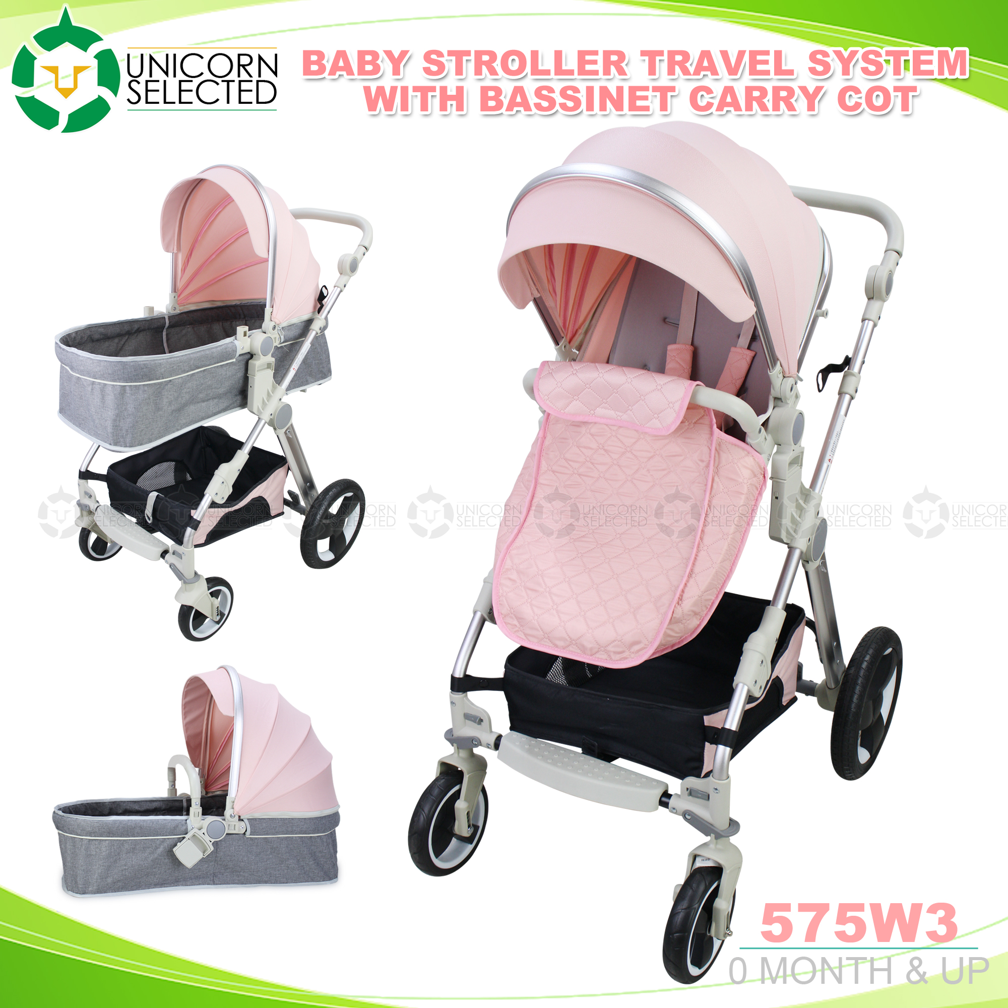 safeplus bassinet stroller
