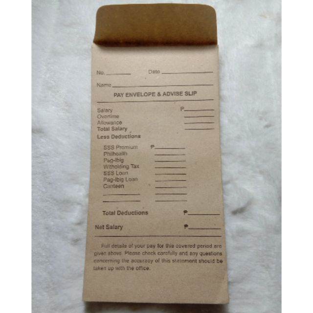 Pay envelope (100 pcs/pack) Lazada PH