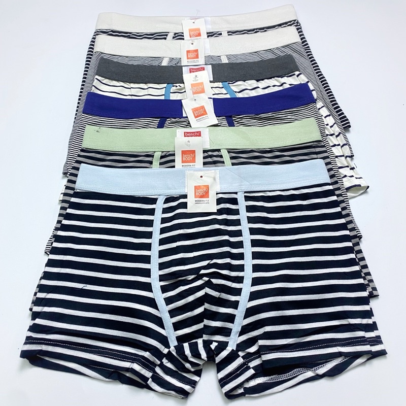 NKS 6Pieces Bench Men's Boxer Briefs Underwear Underpants Standard Size ...
