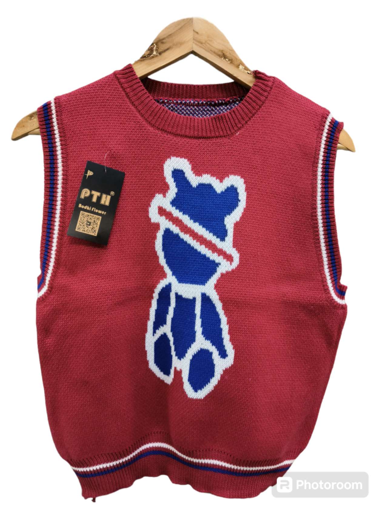 #6122 Vest knitted sleeveless sweater cardigan Women