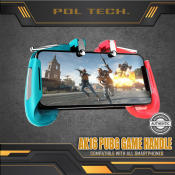 AK16+ Mobile Game Controller with Telescopic Grip and Joystick