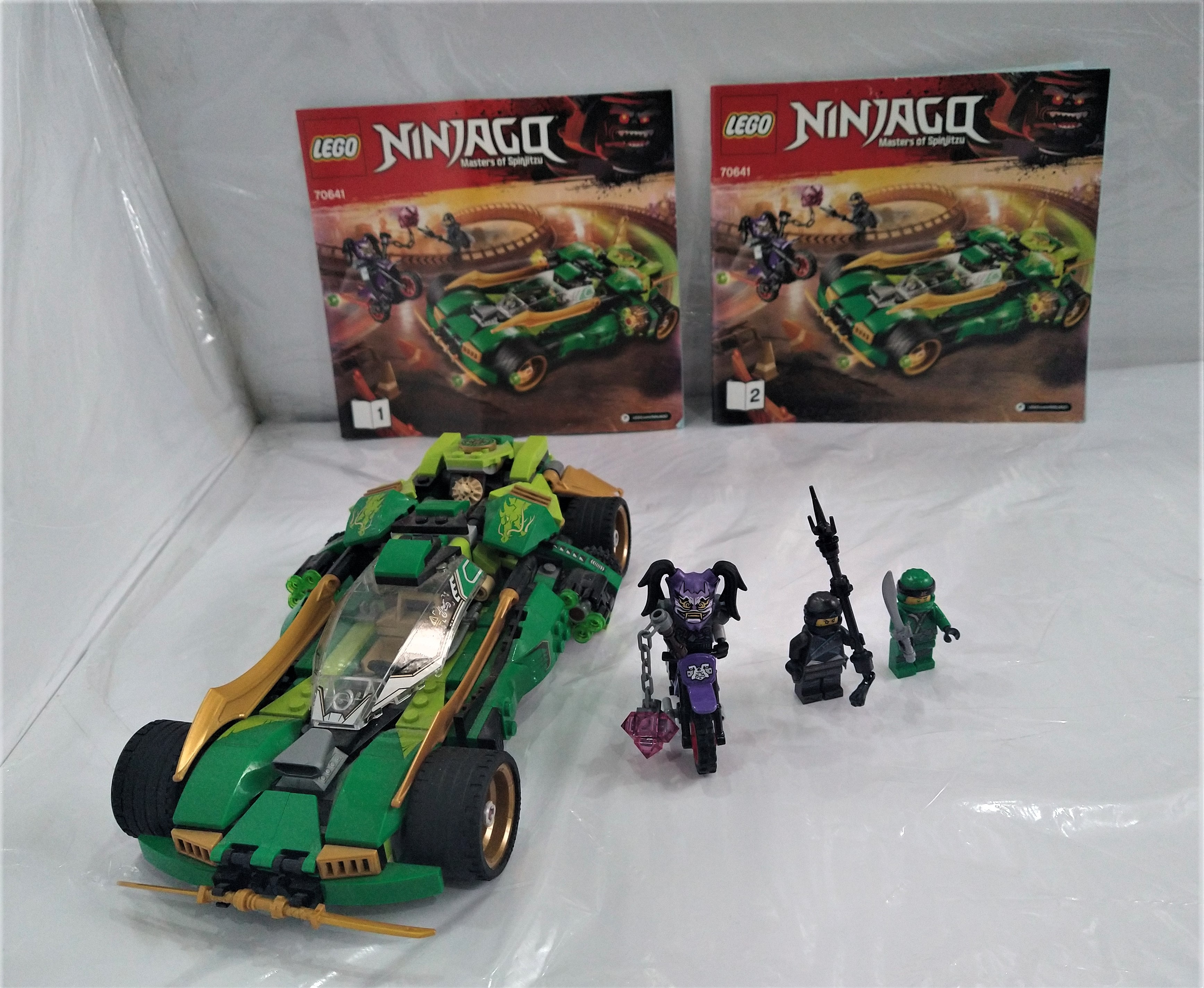 Like New and Rare! Lego 70641 Ninjago Ninja Nightcrawler 552