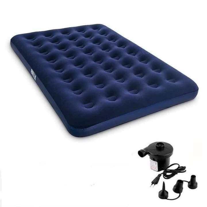 (67002) Bestway Inflatable Double Air Bed with Electric Pump Lazada PH