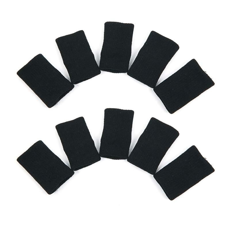 10 PCs Sports Finger Guard Bandage Support Wrap Basketball Fingerstall Protector intl review