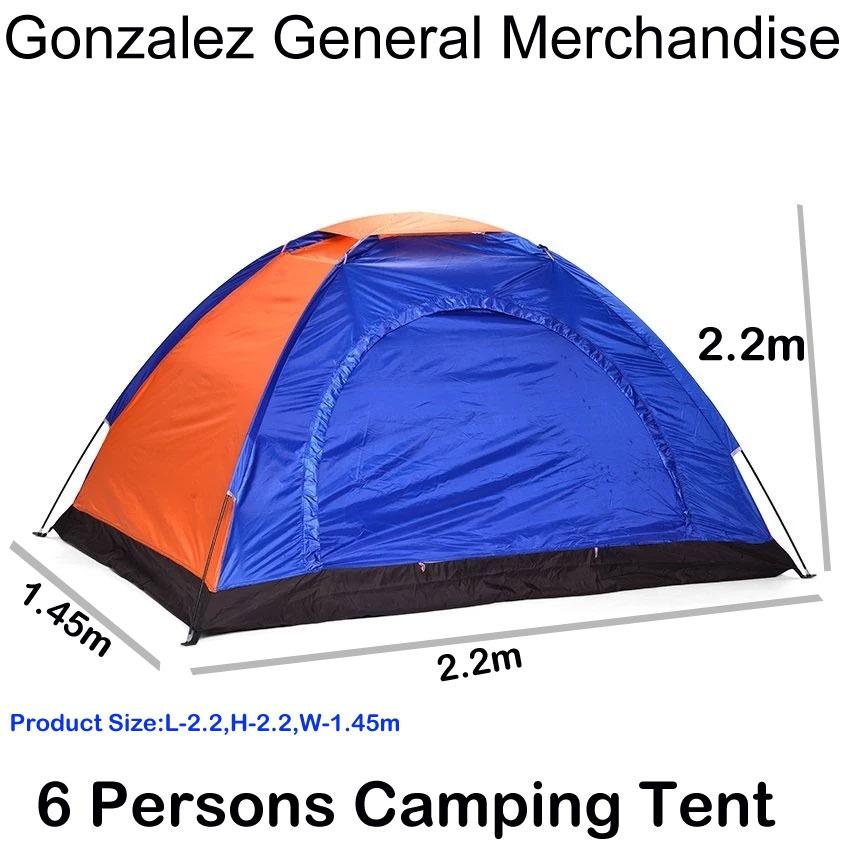6Person Dome Camping Tent (Color May Vary) review and price