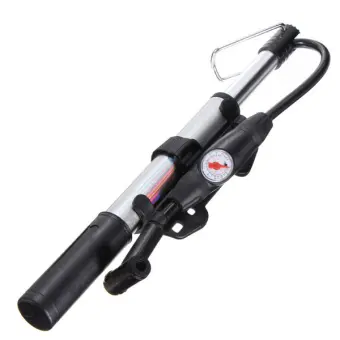 bike hand pump with pressure gauge