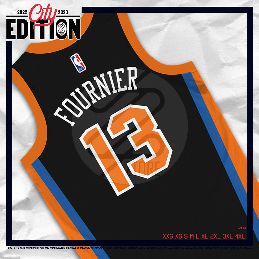 Evan Fournier - New York Knicks - Game-Worn City Edition Jersey - Christmas  Day '22 - Dressed, Did Not Play (DNP) - 2022-23 NBA Season