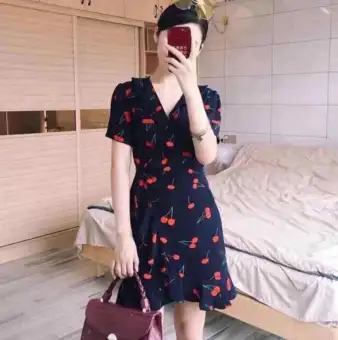 lazada wrap dress