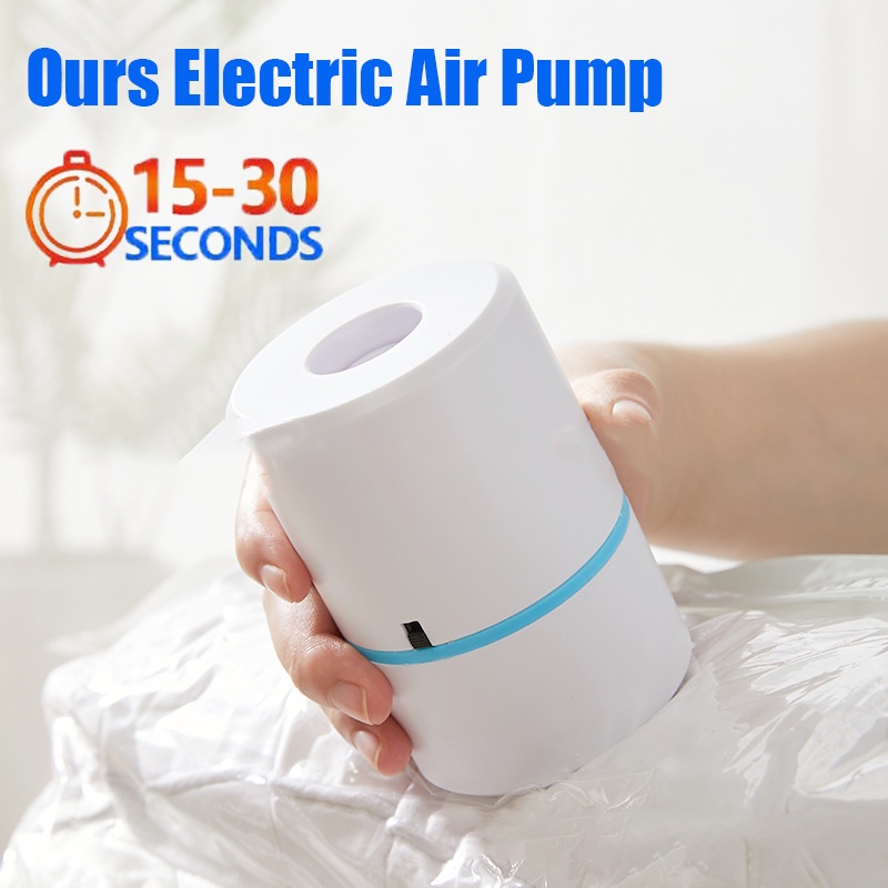 Compressed Bag Mini Electric Pump Plugin Vacuum Machine Travel Vacuum