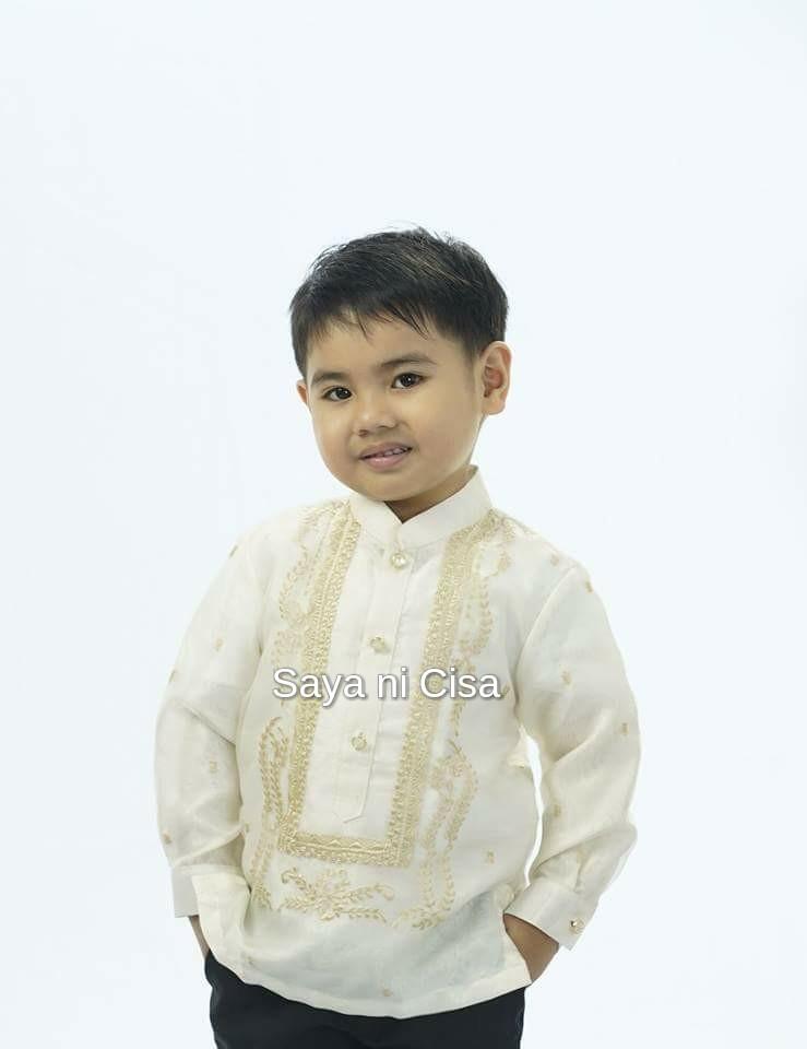 BARONG TAGALOG Philippine National Costume FILIPINIANA Formal Dress ...