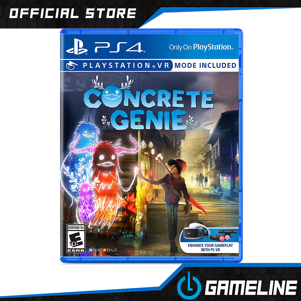 PS4 Concrete Genie (R3) Action Adventure Vr Game Paint Your World