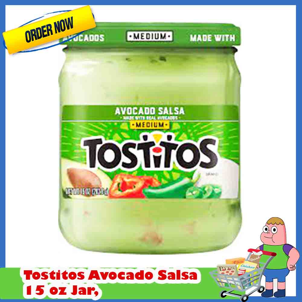 Tostitos Avocado Salsa 15 oz Jar, Grab Some Dip. Start a Party Lazada PH