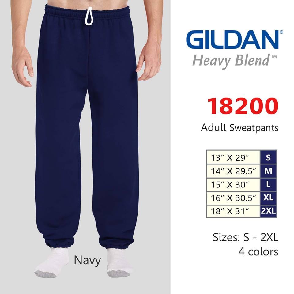Gildan Ladies Open Bottom Sweatpant Pantalon Homme