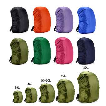 Witkey 1Pc Waterproof Dust Rain Cover Travel Hiking Backpack Camping Rucksack Bag