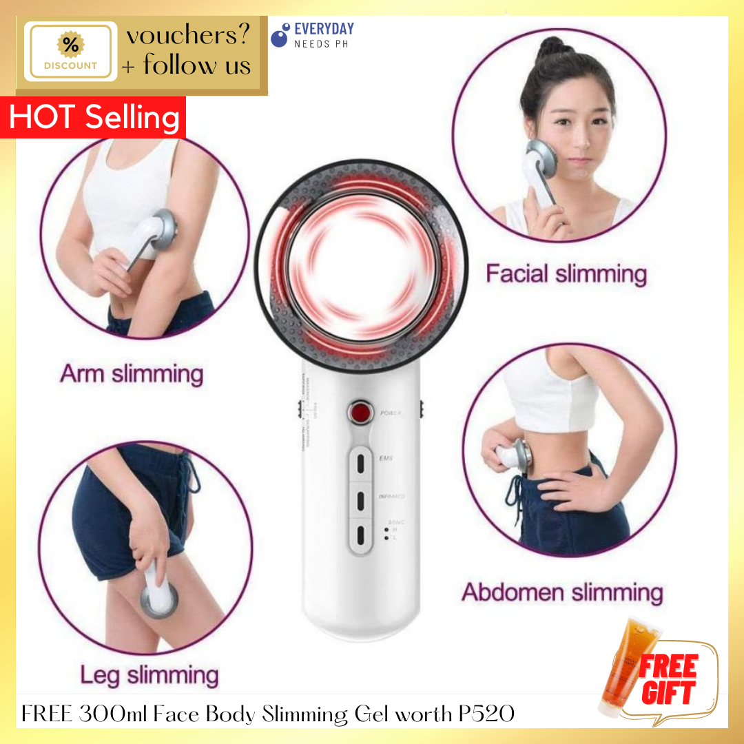 BODY SLIMMING MACHINE RF BEAUTY WAND [100 EFFECTIVE] + FREE 300ml SLIMMING GEL worth P520