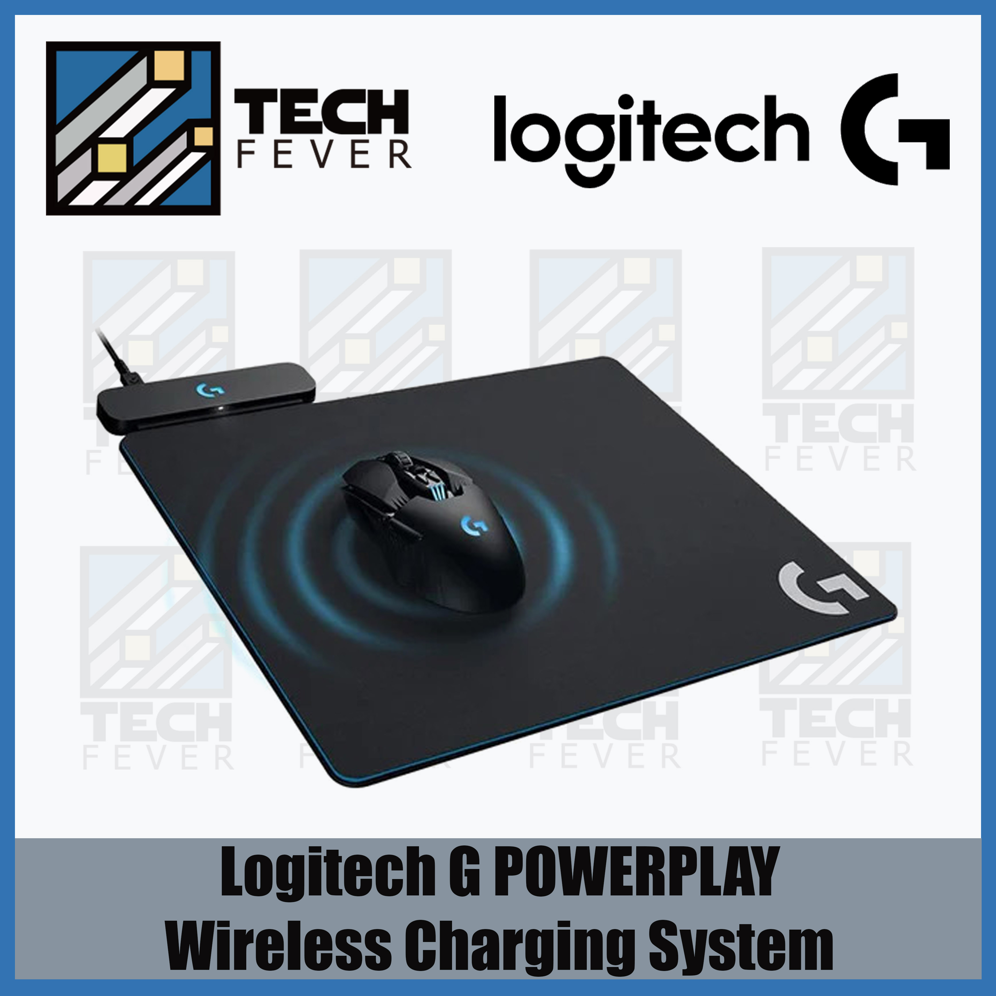 Logitech G Powerplay Wireless Charging System for G502 Lightspeed, G703,  G903 Lightspeed and PRO Wireless Gaming Mice, Cloth or Hard Gaming Mouse  Pad