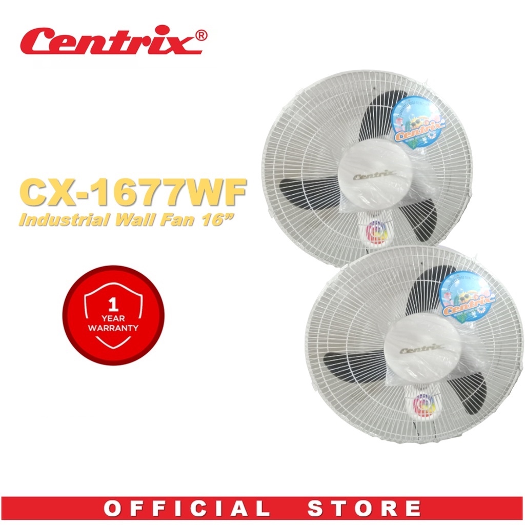 BUY 1 TAKE CENTRIX Electric Wall Fan 16' CX1677WF Lazada PH