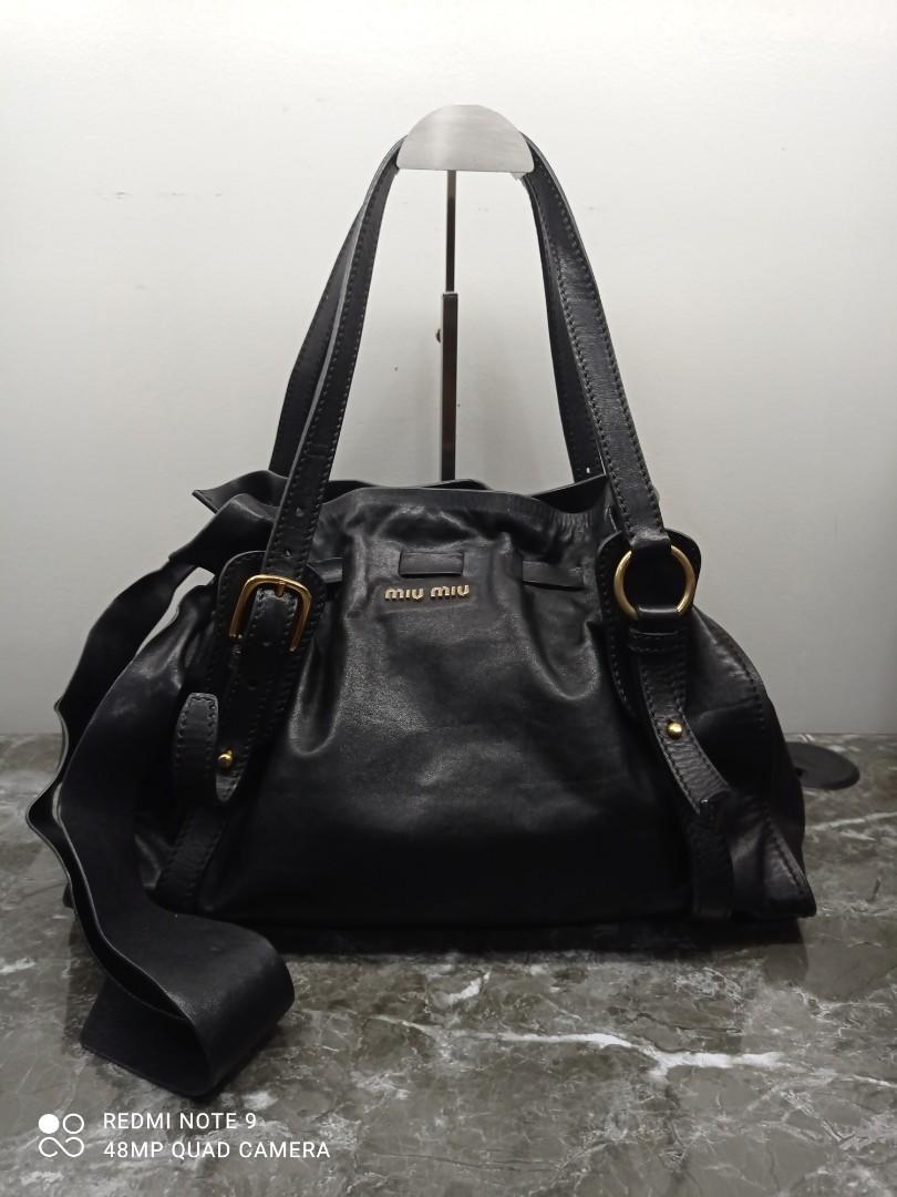 Miu Miu Black Shoulder Bag