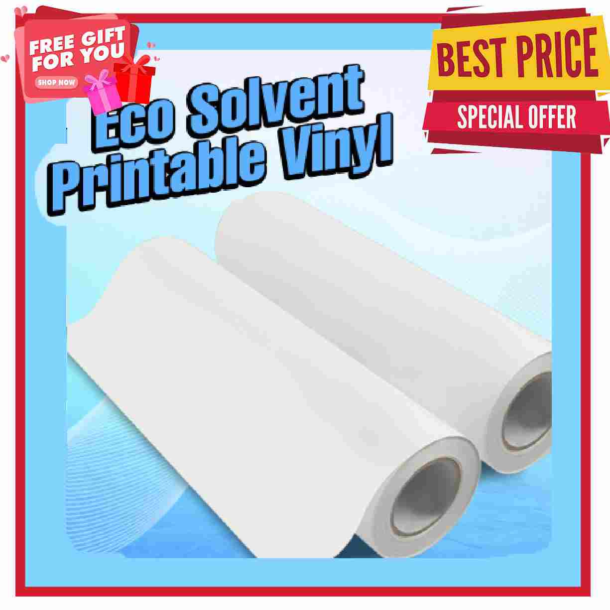 Quaff 25 Meters Printable Vinyl Cdp-Dp Cdu-Dp Eco-Solvent 20 Inches |  Lazada PH