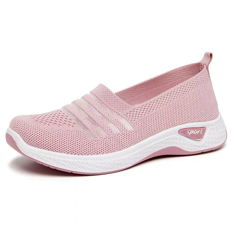Vofox Korean rubber shoes for women fashion casual shoes slip on sports ...