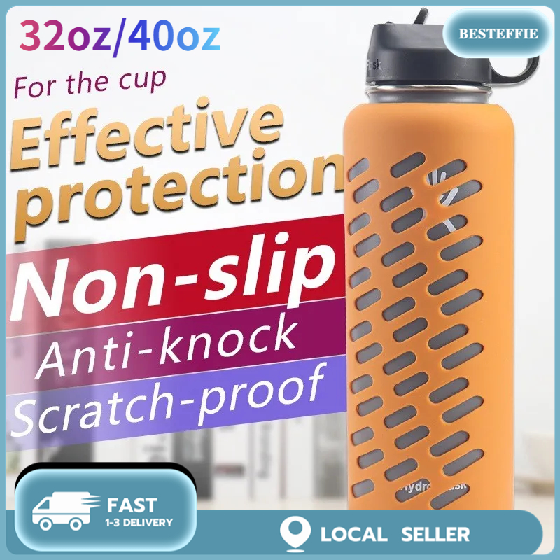 Slip-proof Bottle Silicone Boot Sleeves For 32oz-40oz Bottle