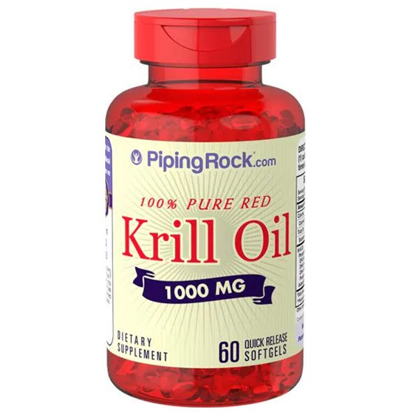 Piping rock Krill Oil 1000 mg 60 softgels Lazada PH