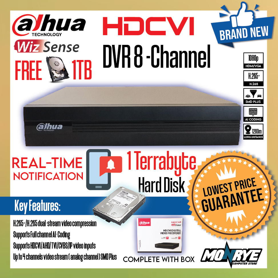 w box 8 channel dvr