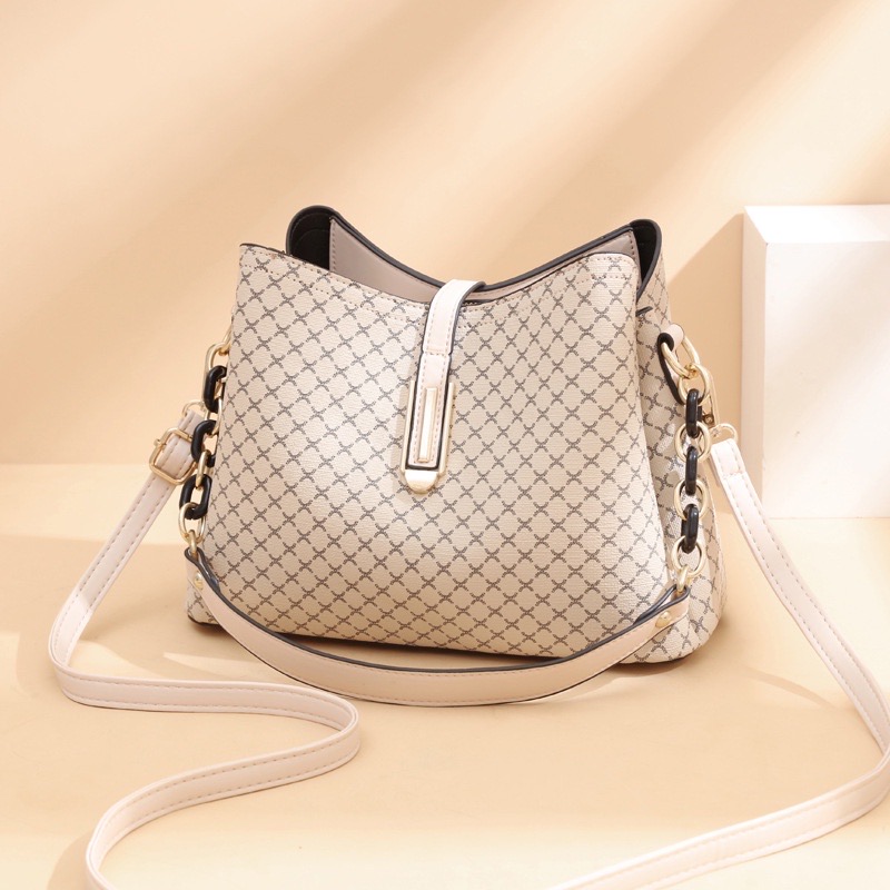 Handbag, the new lady fashion, shoulder-slung bucket bag