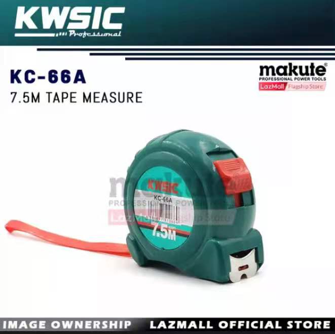 Kwsic 7.5M (METER) Tape Measure Meter Stick Professional Tools KC66A Lazada PH
