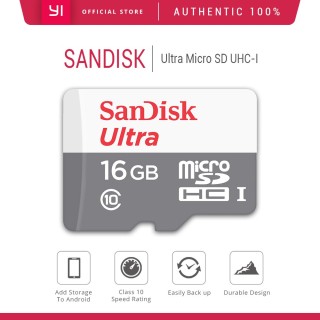 Hàng hóa giao ngay cho đầu đọc thẻ + bộ chuyển đổi thanh toán khi nhận hàng thẻ nhớ sandisk ultra micro sd thẻ nhớ uhs-i sdhc 16gb class 10 (tốc độ lên tới 80 mb giây) 1