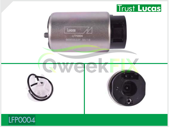 Genuine Lucas Fuel Pump for TOYOTA INNOVA 2.0L GAS (with filter and