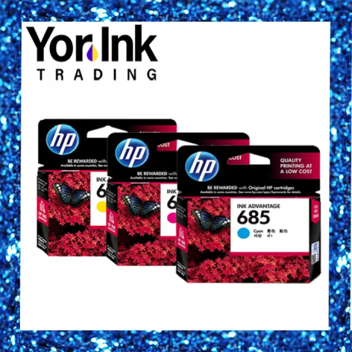 hp 685 cyan ink cartridge