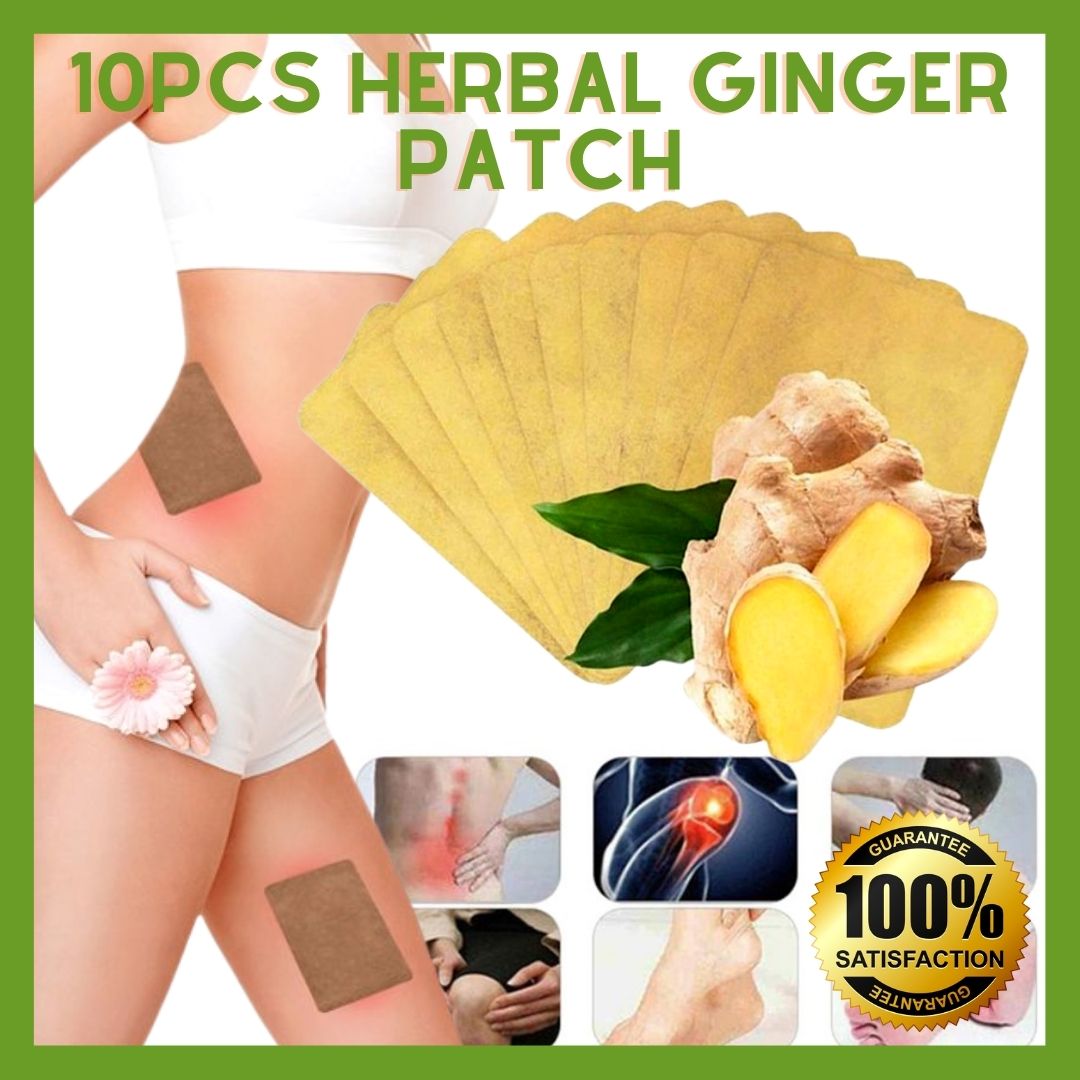 Premium Lifestyle PH Original Herbal Ginger Patch 10PCS PATCH