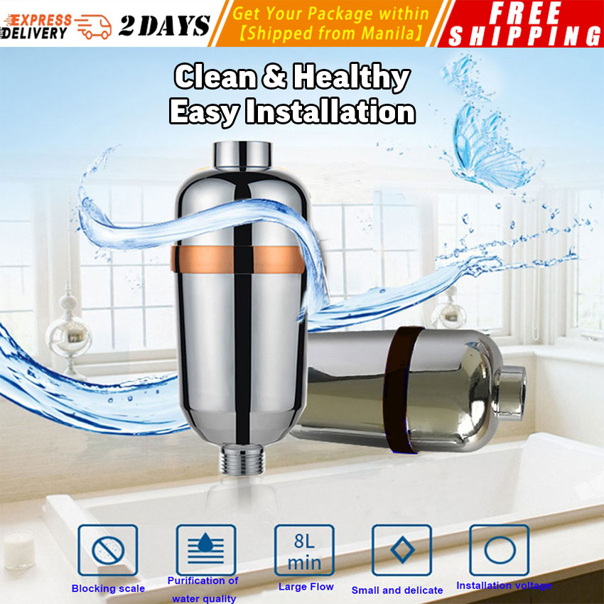 Bathroom Shower Head Purifier Bathing Water Filter Purifier Water
