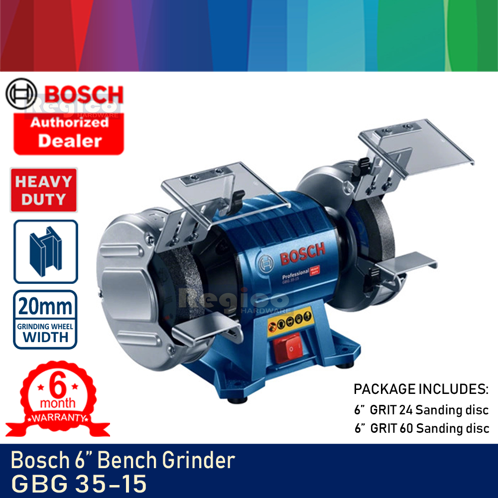 Bosch 6 Bench Grinder Gbg 35 15 Lazada Ph
