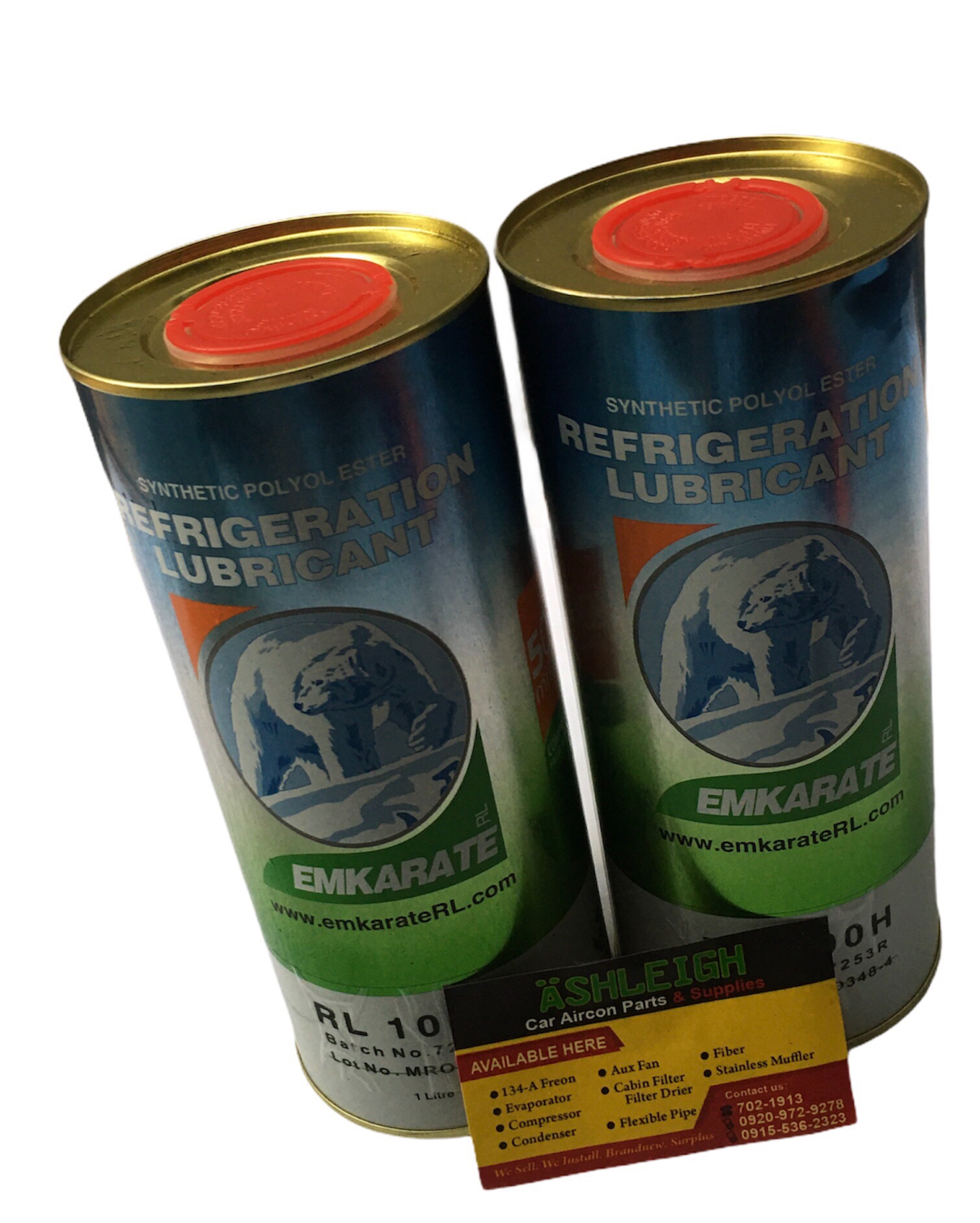 2 Emkarate oil Car Aircon Refrigeration oil Lubricant R134a r22 r410a