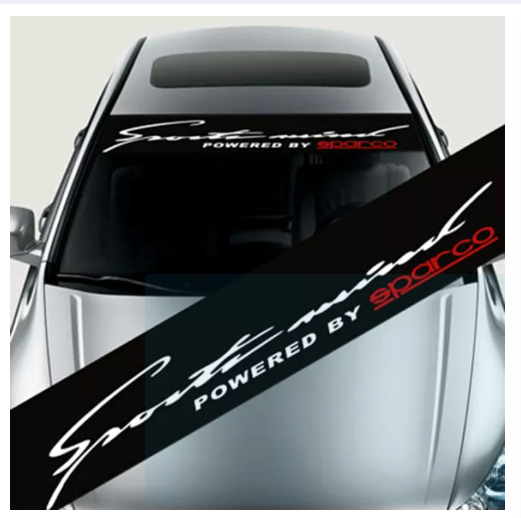 Windshield Decal Sticker Reflective Decoration Decals Car Stickers