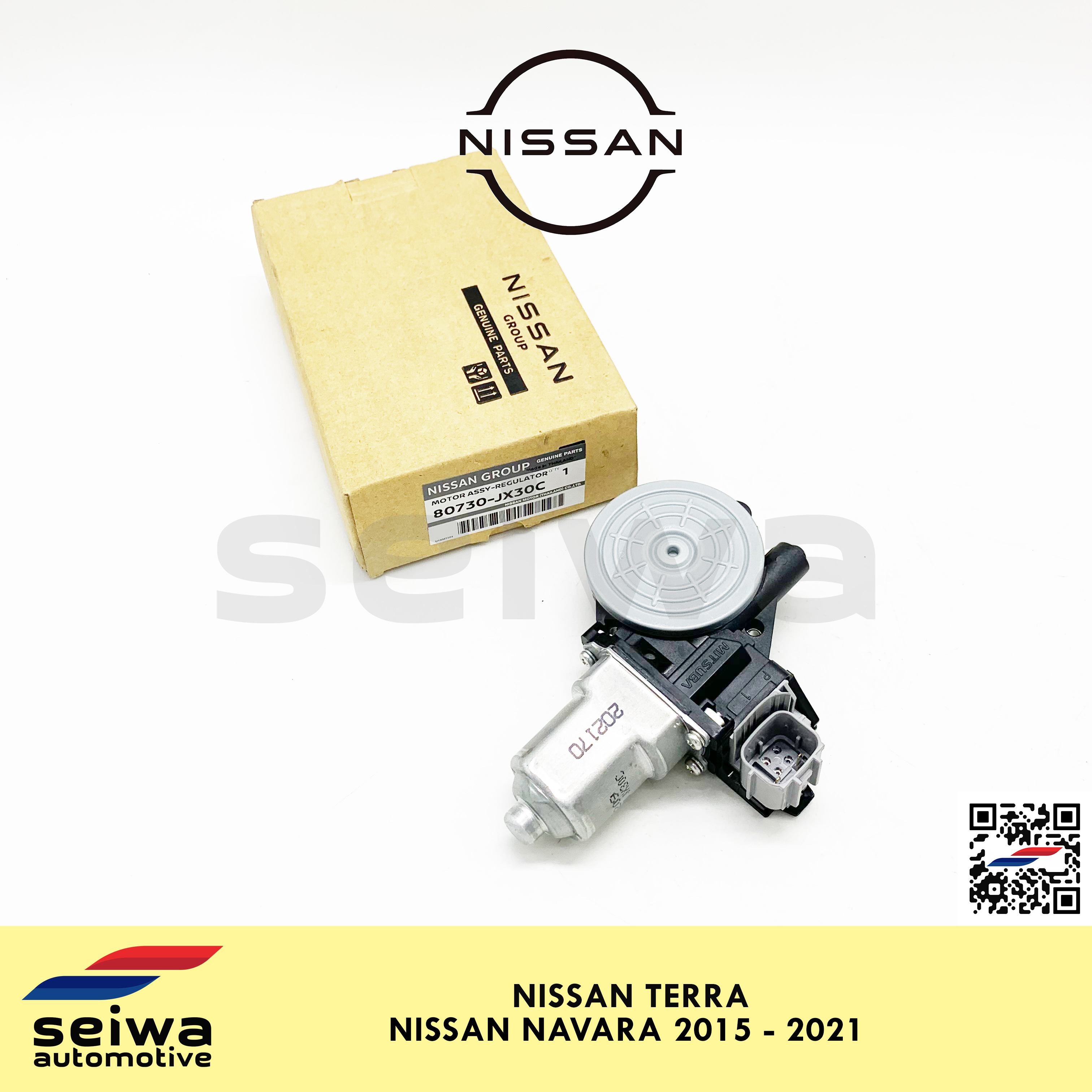 [2014 2023] Nissan Navara Power Window Motor Front RH (Passenger Side