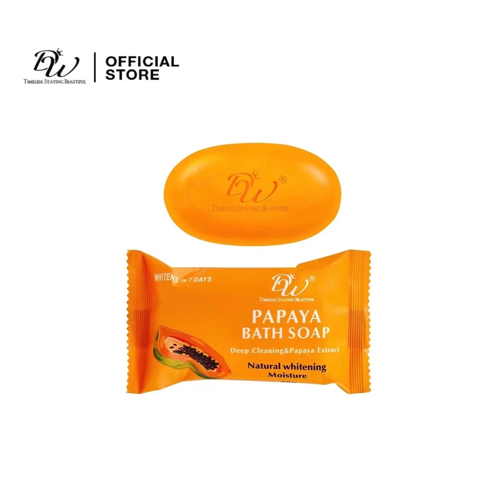 DW Papaya Lotion W/ Gluta Acid And Papaya Extrad 300ml / Soap 65g