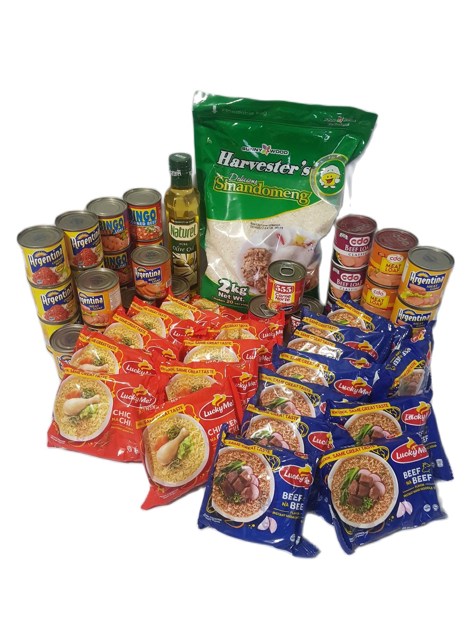 Assorted Grocery Package Set 021 (See below description for product  inclusions)