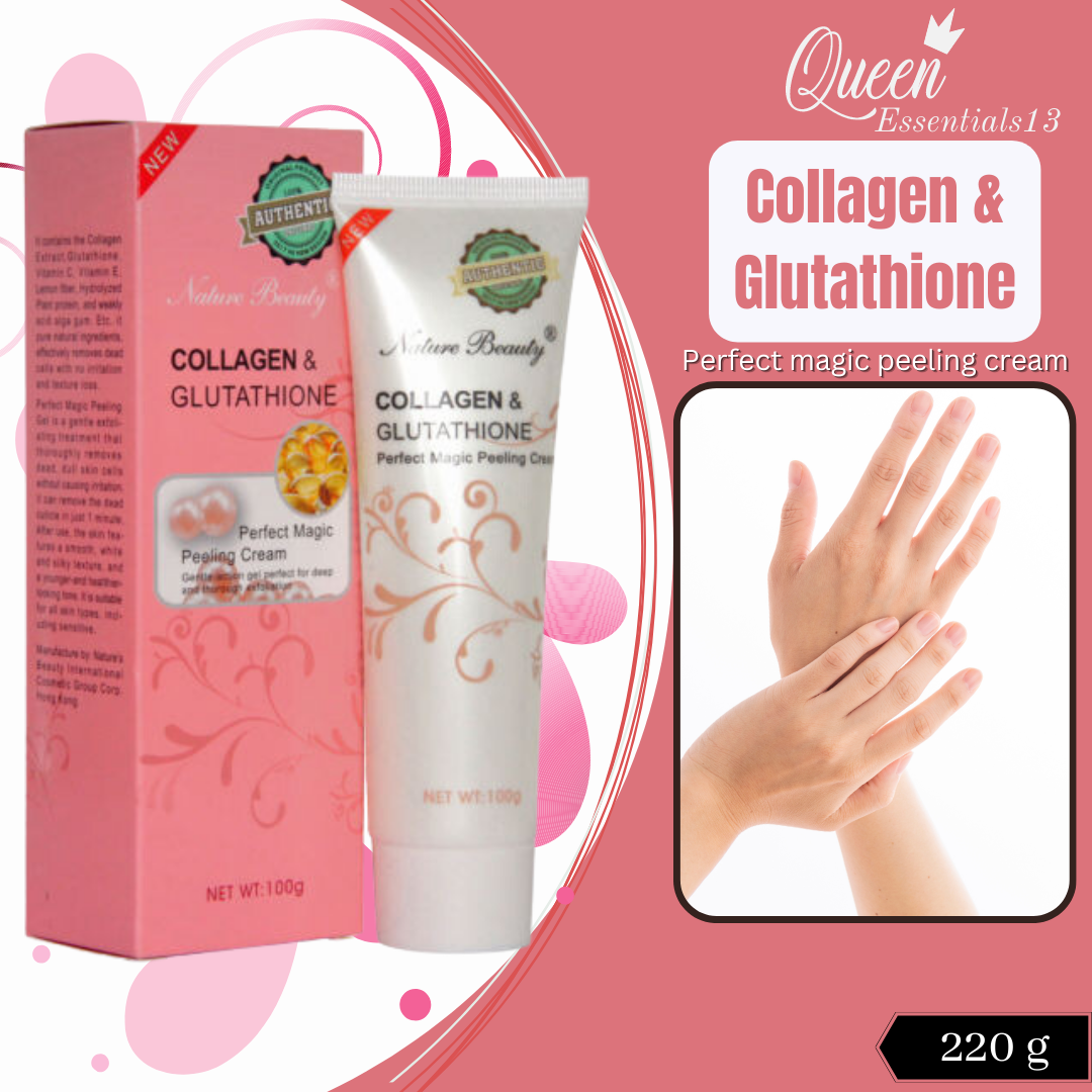 VERY EFFECTIVE Collagen & Glutathione and Glutathione with Aloe Vera- Perfect Magic Peeling Cream Fast Exfoliating Cream