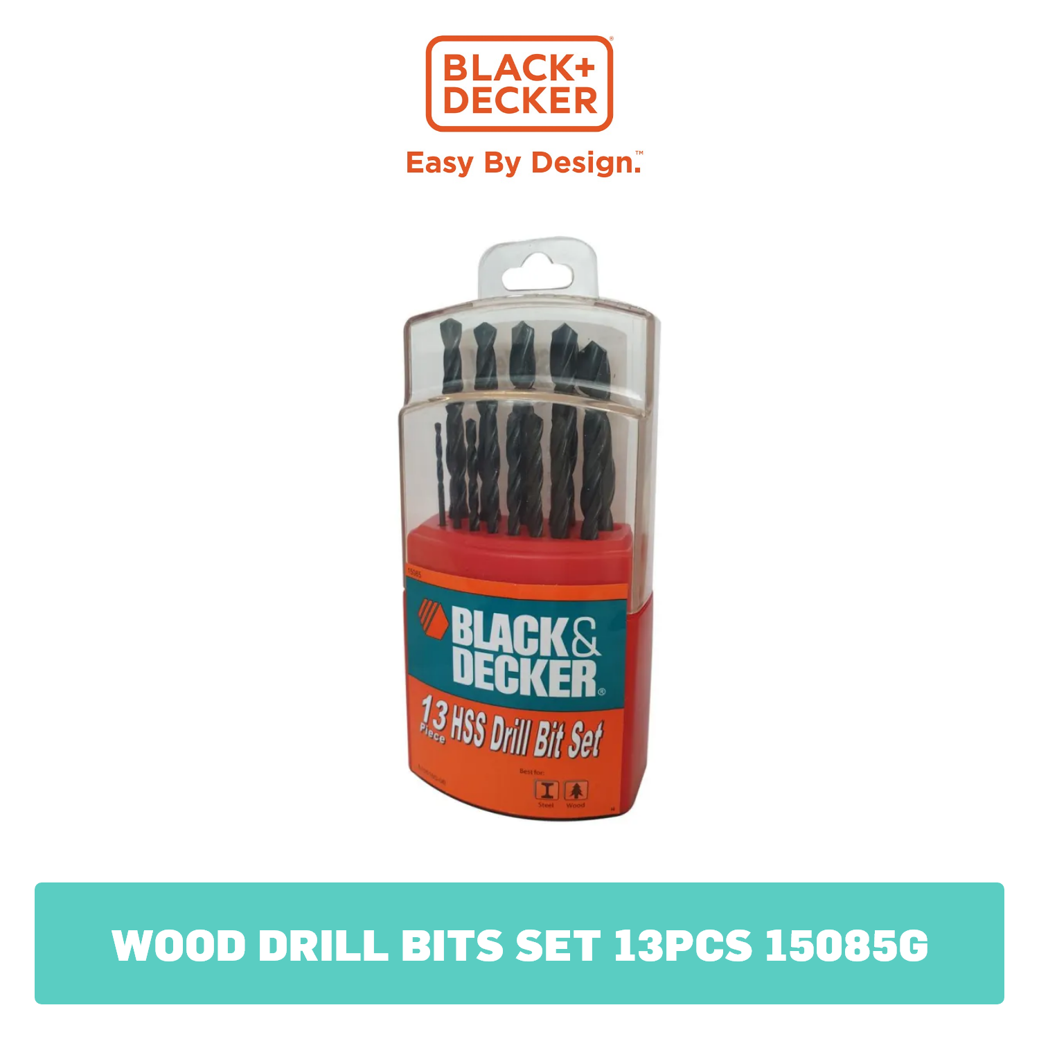 Black & Decker 15083 13-Piece HSS Drill Bit Set