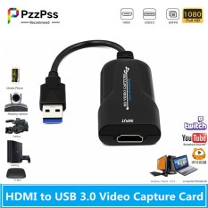 1 Pzzpss Bộ Chuyển Đổi Phát Trực Tuyến Video Đáng Tin Cậy Video Thẻ Chụp HDMI Sang USB 3.0 Trò Chơi Thẻ Chụp 1080P HDMI Để Phát Sóng Trực Tiếp