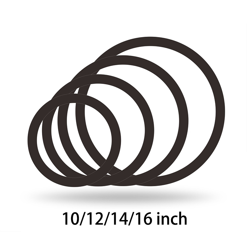 1 Set Drum Muffler Tone Control Rings Tone Control Ring 10' 12' 14