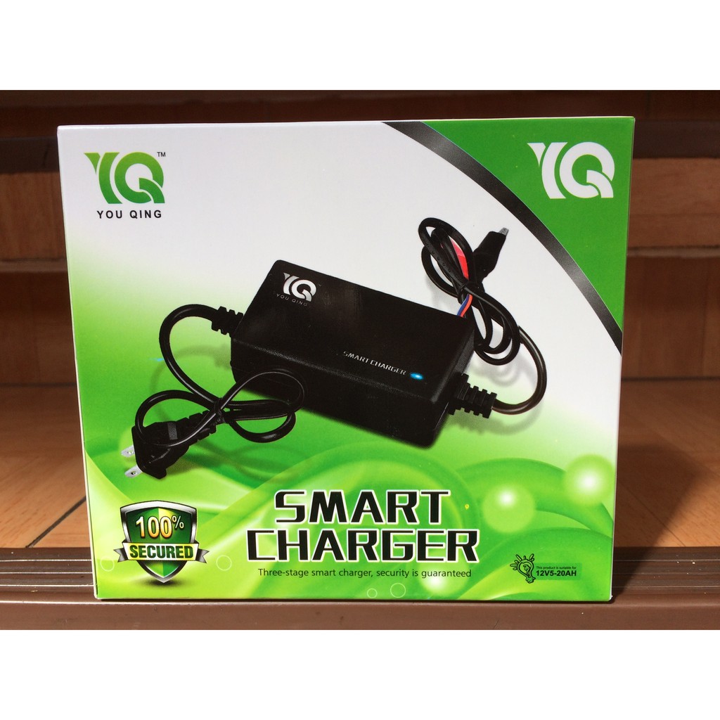 Motorcycle Smart Charger Three stage smart Charge 12V 520AH Lazada PH