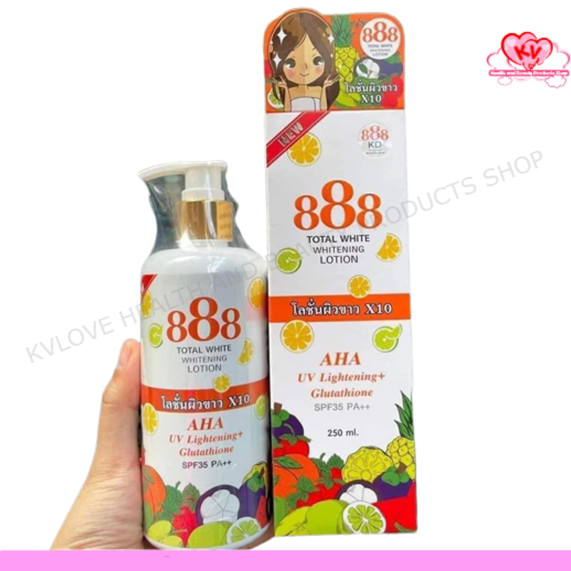 888 Total White Whitening Lotion Intense Whitening Body Lotion Lazada PH