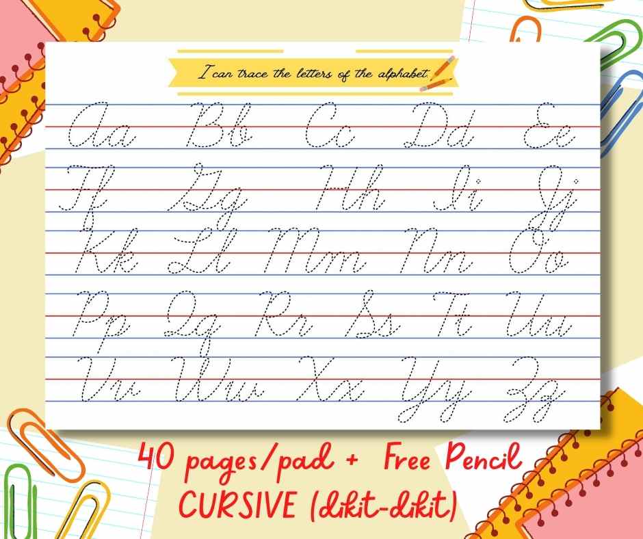 Kids Tracing Pad Name Tracing Worksheet Tracing for Kids + Free Pencil ...