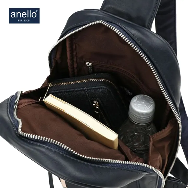 anello premium leather body bag