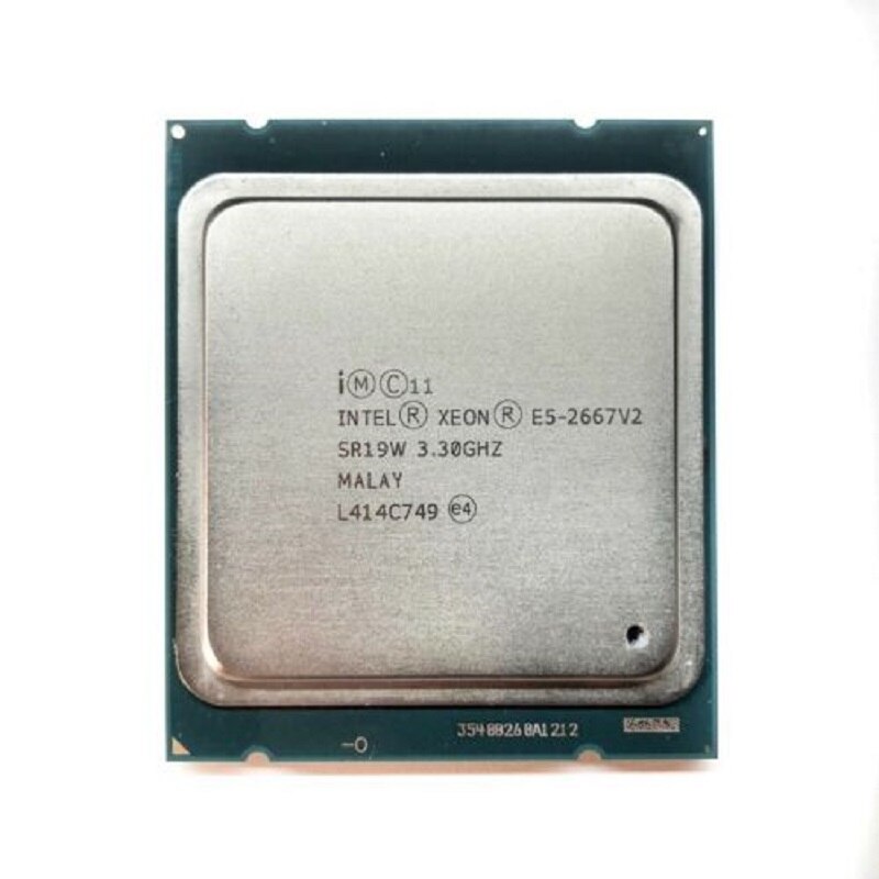1 Used INTEL XEON E5 2667 V2 SR19W CPU 8 CORE 3.3Ghz 25M 130W PROCESSOR