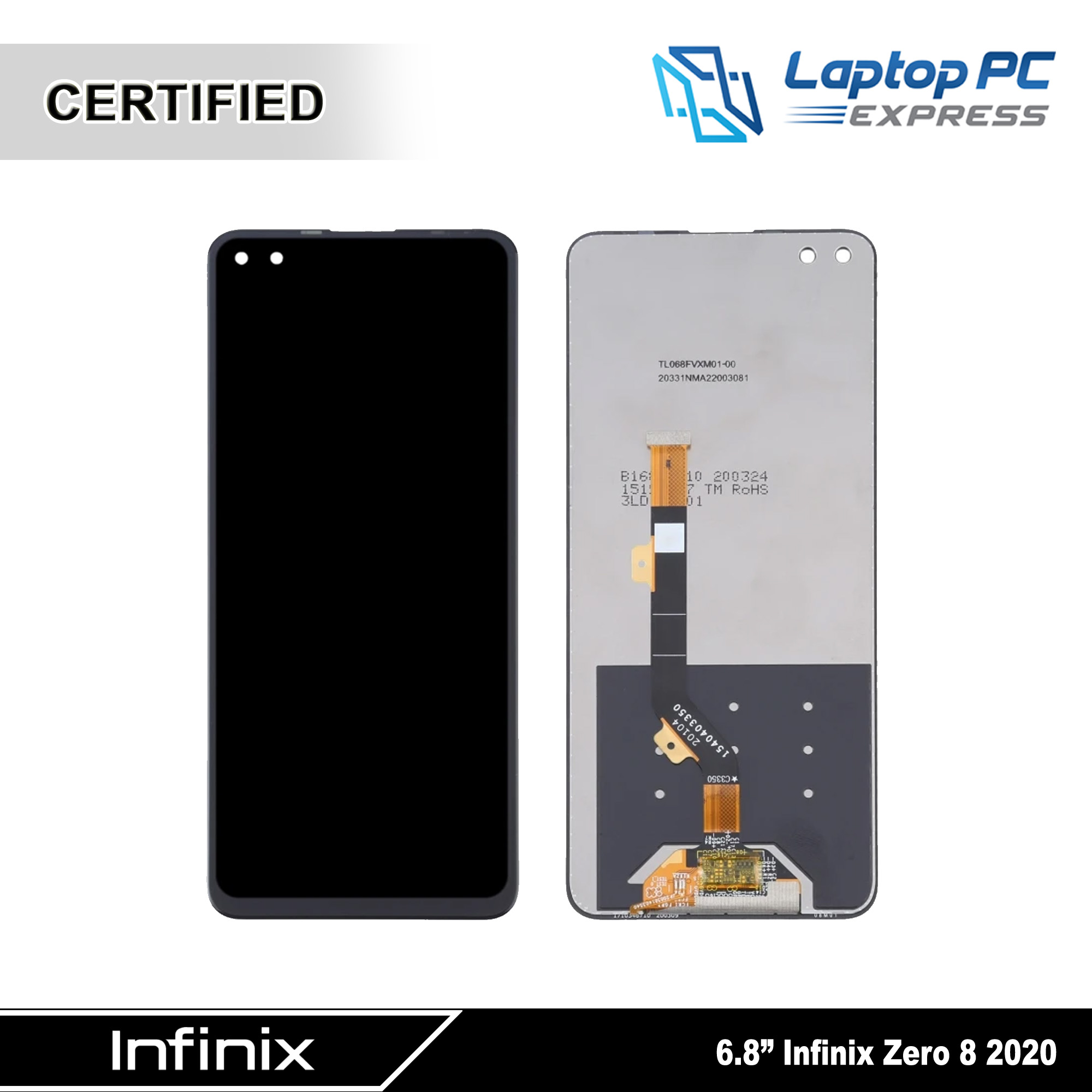 infinix x687 lcd